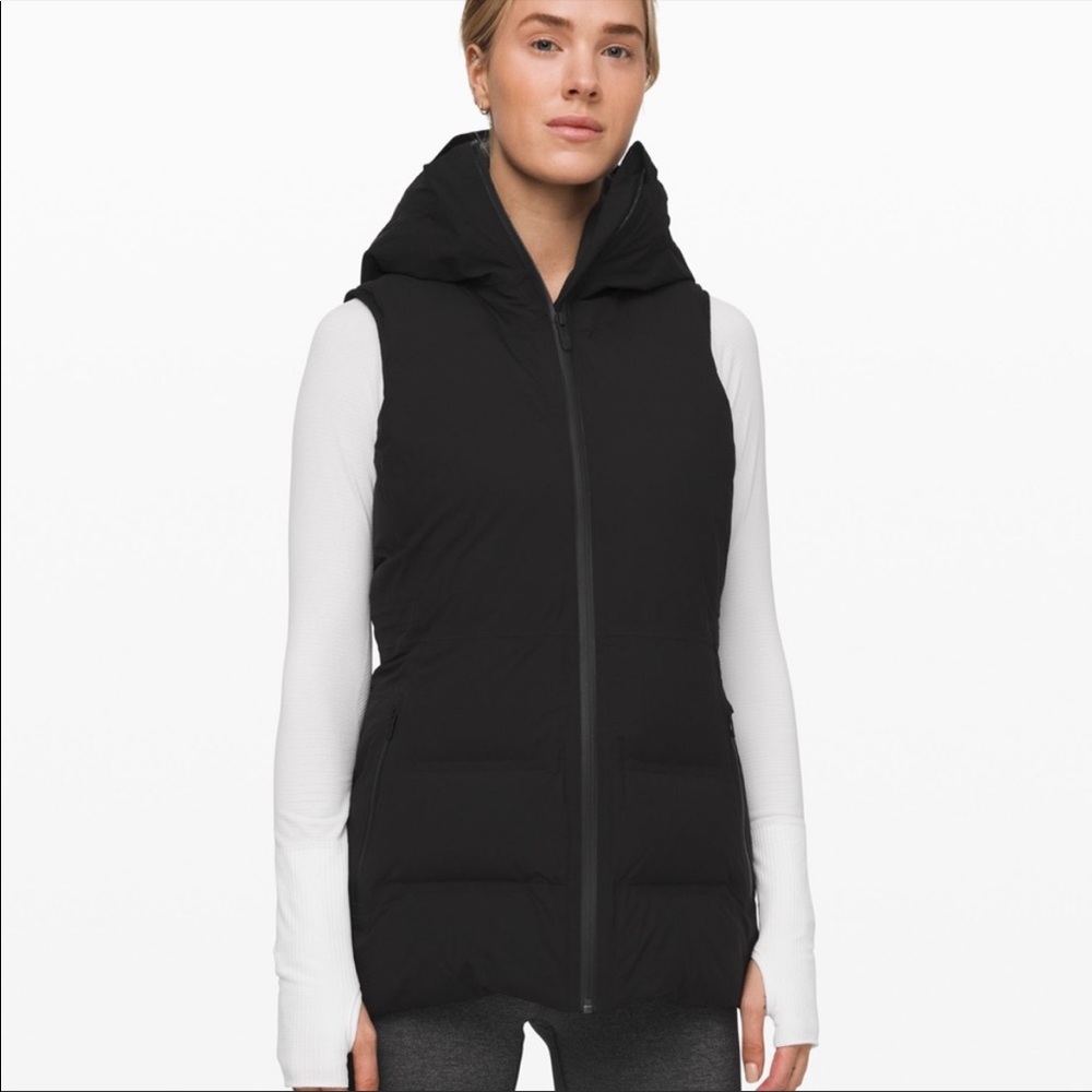 Lululemon sleet street vest size 6